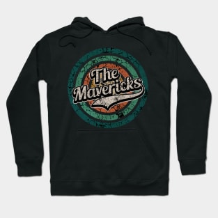 The Mavericks // Retro Circle Crack Vintage Hoodie